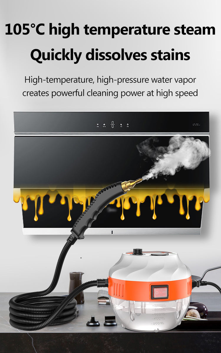 MYJKA PAROWA WYSOKOCIŚNIENIOWA 2800W - URZĄDZENIE DO KUCHNI I SAMOCHODU