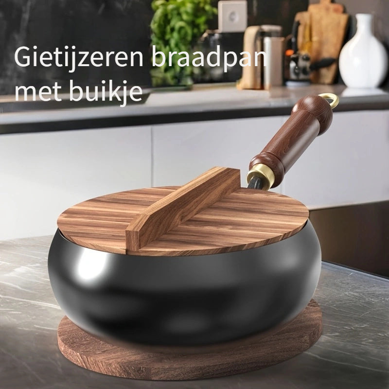 ChefMaster Patelnia żeliwna – trwałe i wszechstronne narzędzie kuchenne