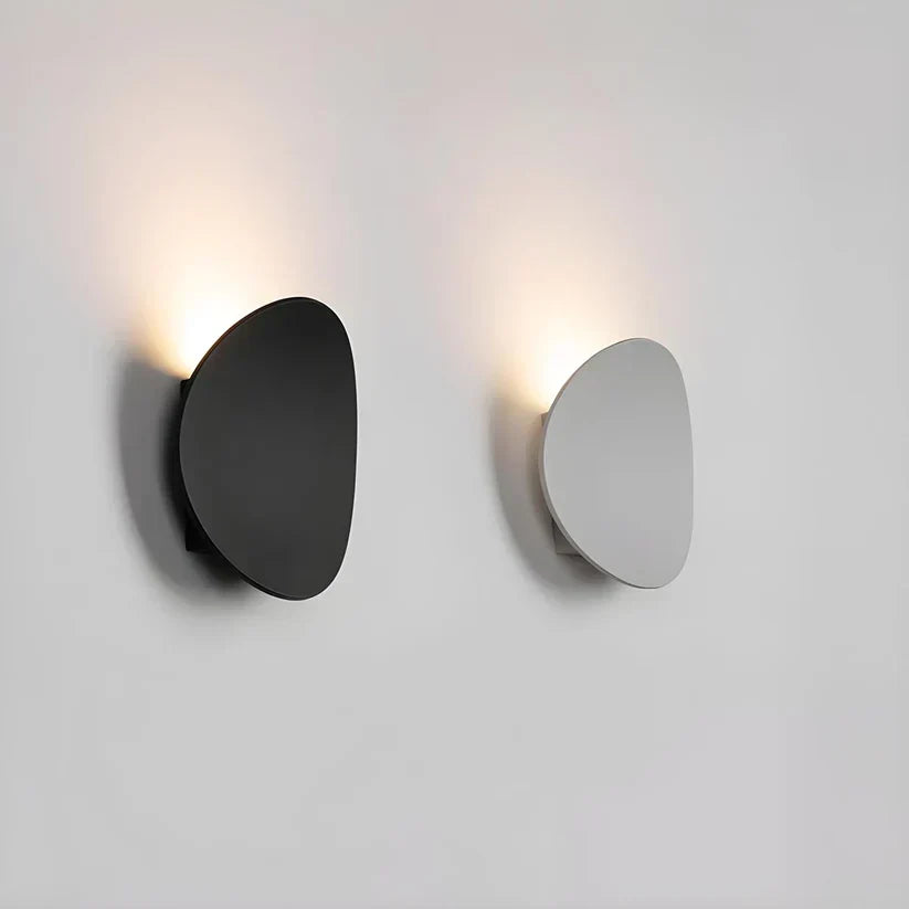 Metalowa lampa ścienna Disk