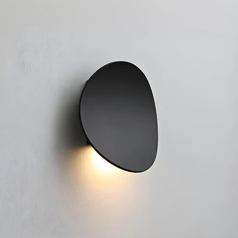 Metalowa lampa ścienna Disk