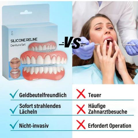 Dopasowanie i Stabilizacja Protez Zębowych | Uniwersalne Zęby | DentiFix