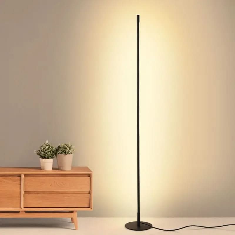 FlorGlow – metalowa lampa podłogowa, ściemniana i elegancka do każdego salonu