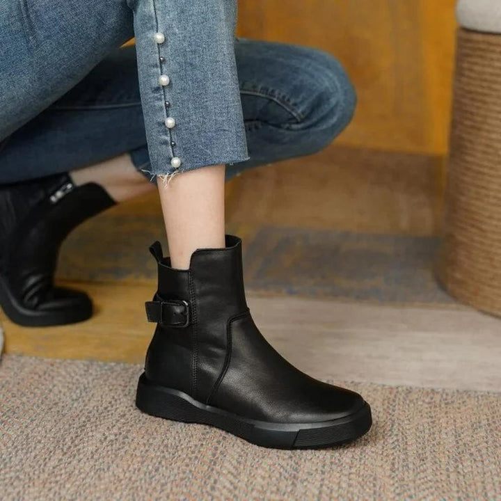 Vintage Botki Ankle – Retro Styl z Nowoczesnym Akcentem