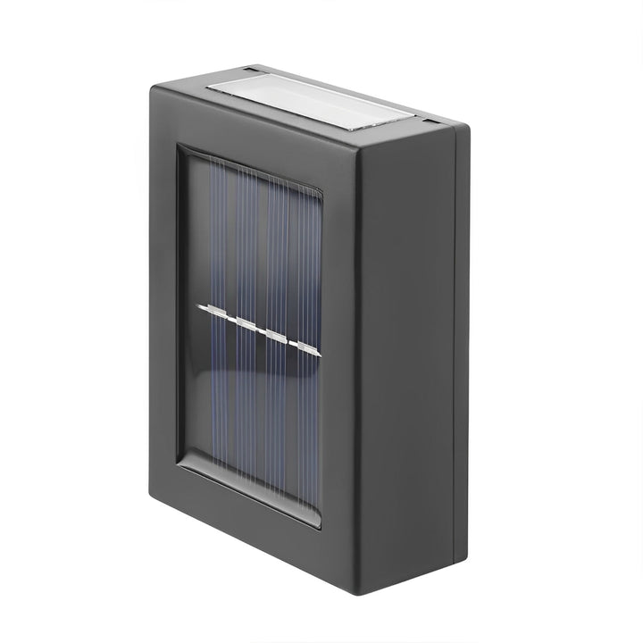 Bezprzewodowa solarna lampa ścienna zewnętrzna z czujnikiem, wodoodporna IP65