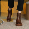 Vintage Botki Ankle – Retro Styl z Nowoczesnym Akcentem