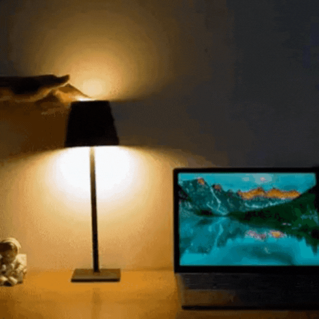 Bezprzewodowa, Ładowalna Lampa Stołowa - Elegancka Lampa LED do Wnętrz i na Zewnątrz