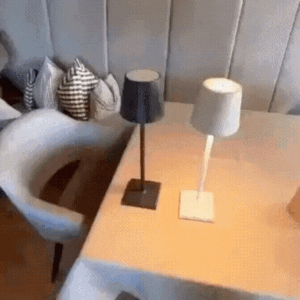 Bezprzewodowa, Ładowalna Lampa Stołowa - Elegancka Lampa LED do Wnętrz i na Zewnątrz
