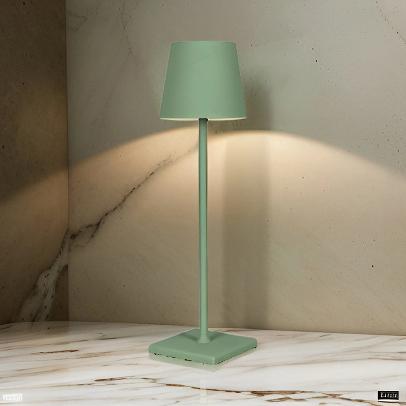 Bezprzewodowa, Ładowalna Lampa Stołowa - Elegancka Lampa LED do Wnętrz i na Zewnątrz