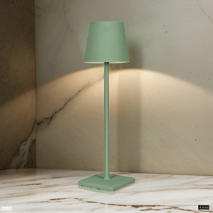 Bezprzewodowa, Ładowalna Lampa Stołowa - Elegancka Lampa LED do Wnętrz i na Zewnątrz