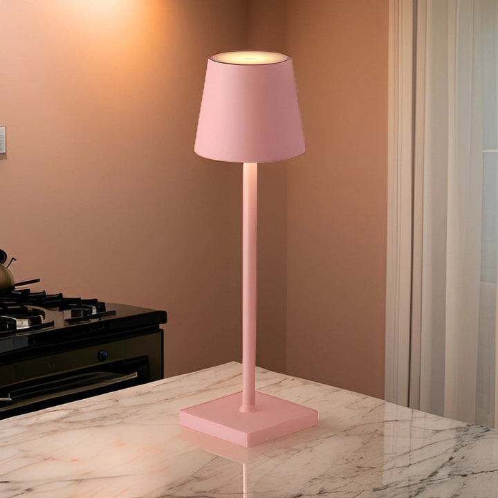 Bezprzewodowa, Ładowalna Lampa Stołowa - Elegancka Lampa LED do Wnętrz i na Zewnątrz