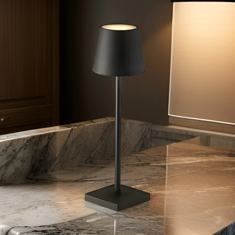Bezprzewodowa, Ładowalna Lampa Stołowa - Elegancka Lampa LED do Wnętrz i na Zewnątrz