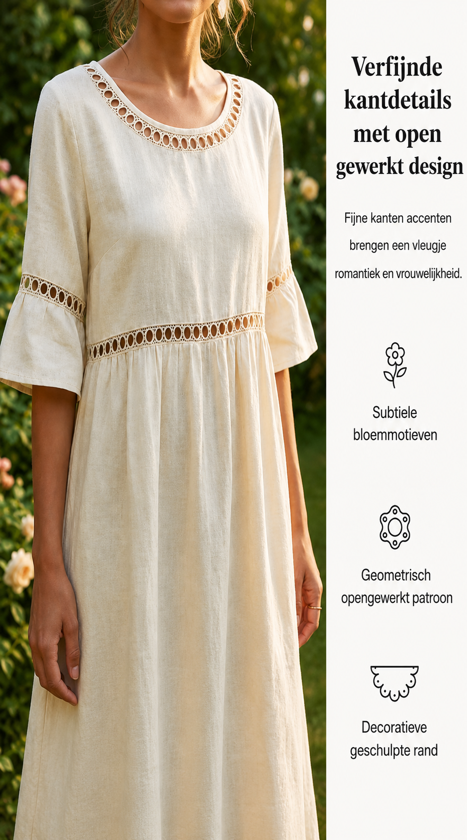 Amara™ | Elegancka Sukienka Midi Maskująca Brzuszek