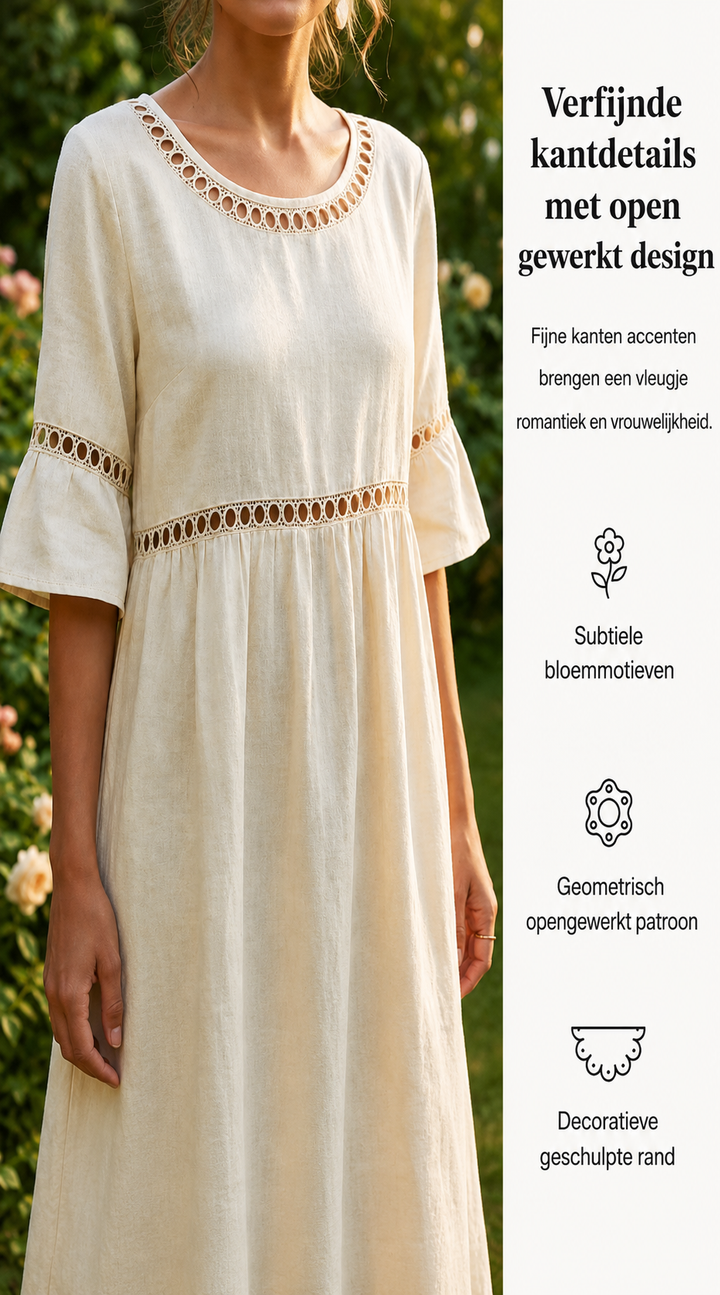 Amara™ | Elegancka Sukienka Midi Maskująca Brzuszek