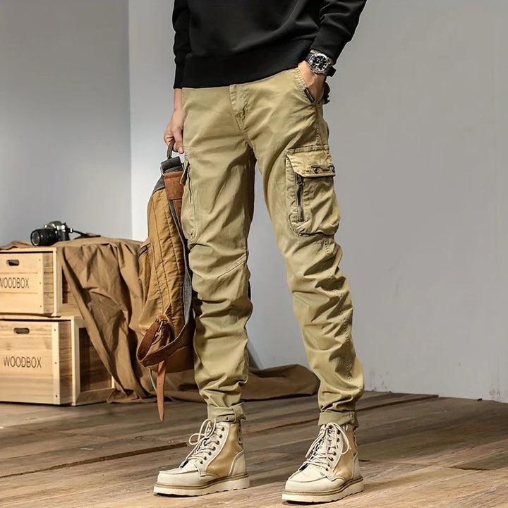 Stylowe Męskie Spodnie Jogger Cargo
