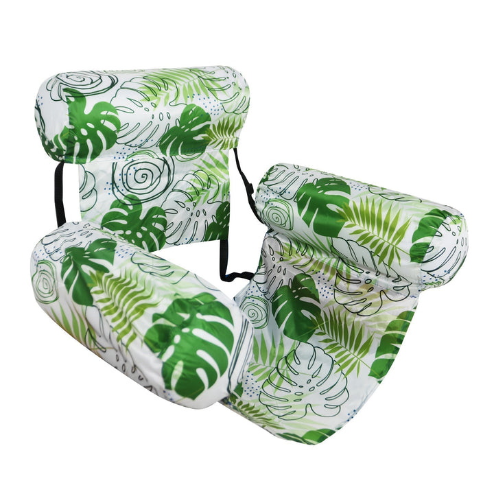 Nadmuchiwany leżak pływający do basenu – trwały i wygodny hamak wodny
