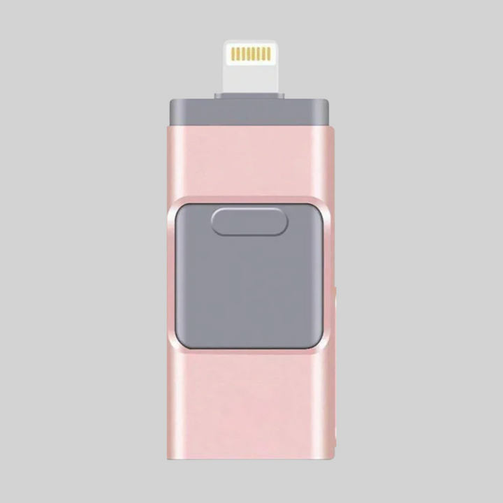 4-w-1 USB Flash Drive – Rozwiązanie do przechowywania z wieloma złączami