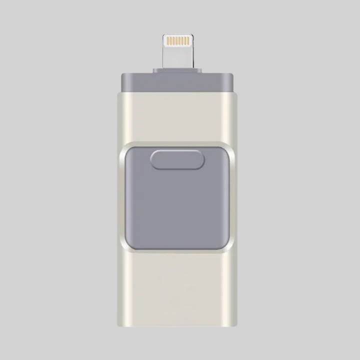 4-w-1 USB Flash Drive – Rozwiązanie do przechowywania z wieloma złączami