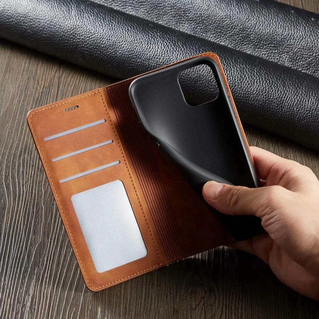 Luksusowe magnetyczne etui do iPhone'a z mocną ochroną