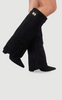 Eleganckie buty damskie wysokiej jakości – złote detale