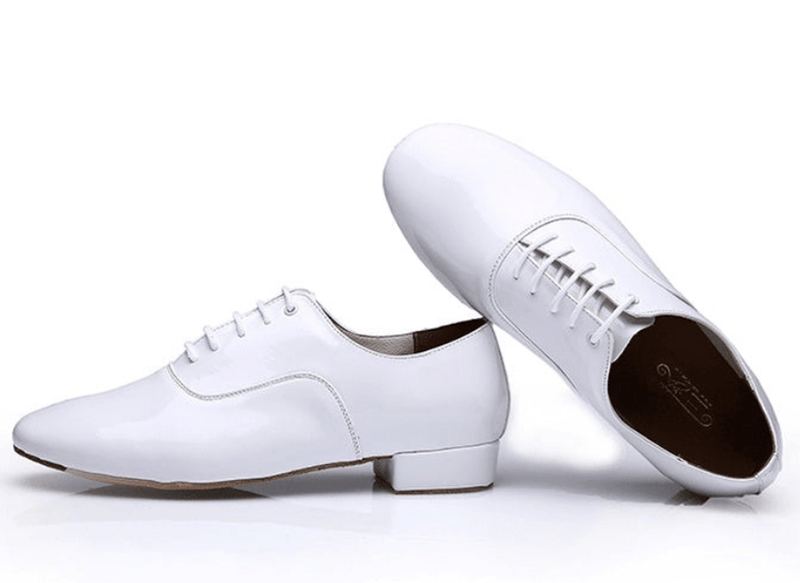 Skórzane buty do tańca latynoamerykańskiego | Elegancja z miękką podeszwą