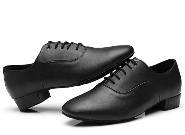 Skórzane buty do tańca latynoamerykańskiego | Elegancja z miękką podeszwą