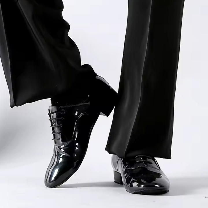 Skórzane buty do tańca latynoamerykańskiego | Elegancja z miękką podeszwą