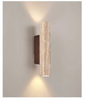 Lampa ścienna | Eleganckie oświetlenie | Design z trawertynu