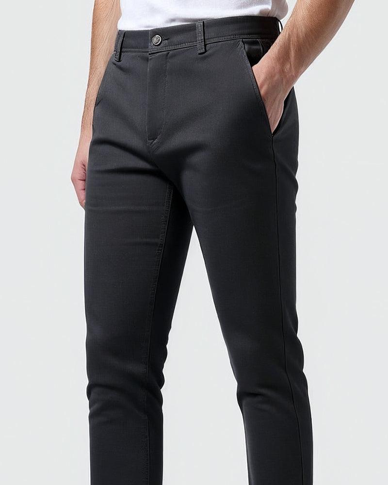 Męskie spodnie chino slim fit na co dzień i do biura