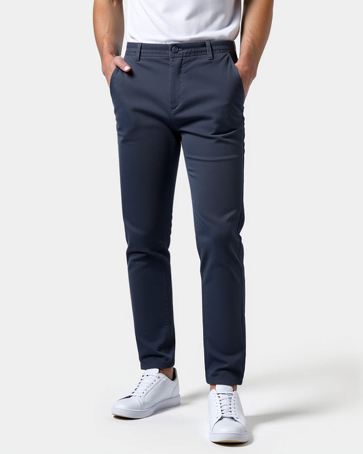 Męskie spodnie chino slim fit na co dzień i do biura