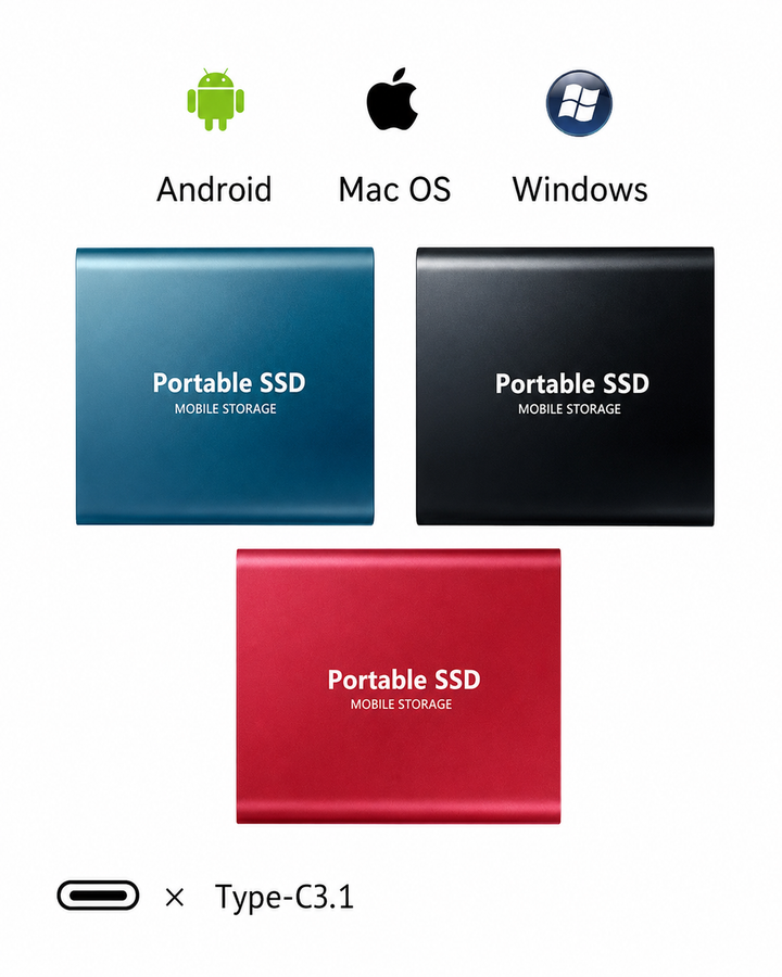 Zewnętrzny dysk SSD 128 TB - kompaktowy, szybki i przenośny nośnik danych