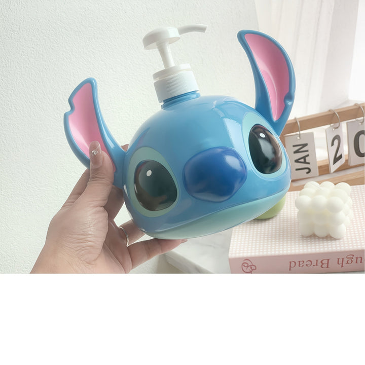 Dozownik do szamponu z PVC Disney Stitch – idealny do łazienki i kuchni