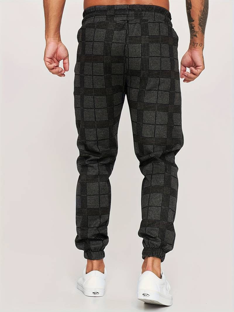 UrbanFit – Krateczkowe Slim Fit Joggers dla Mężczyzn