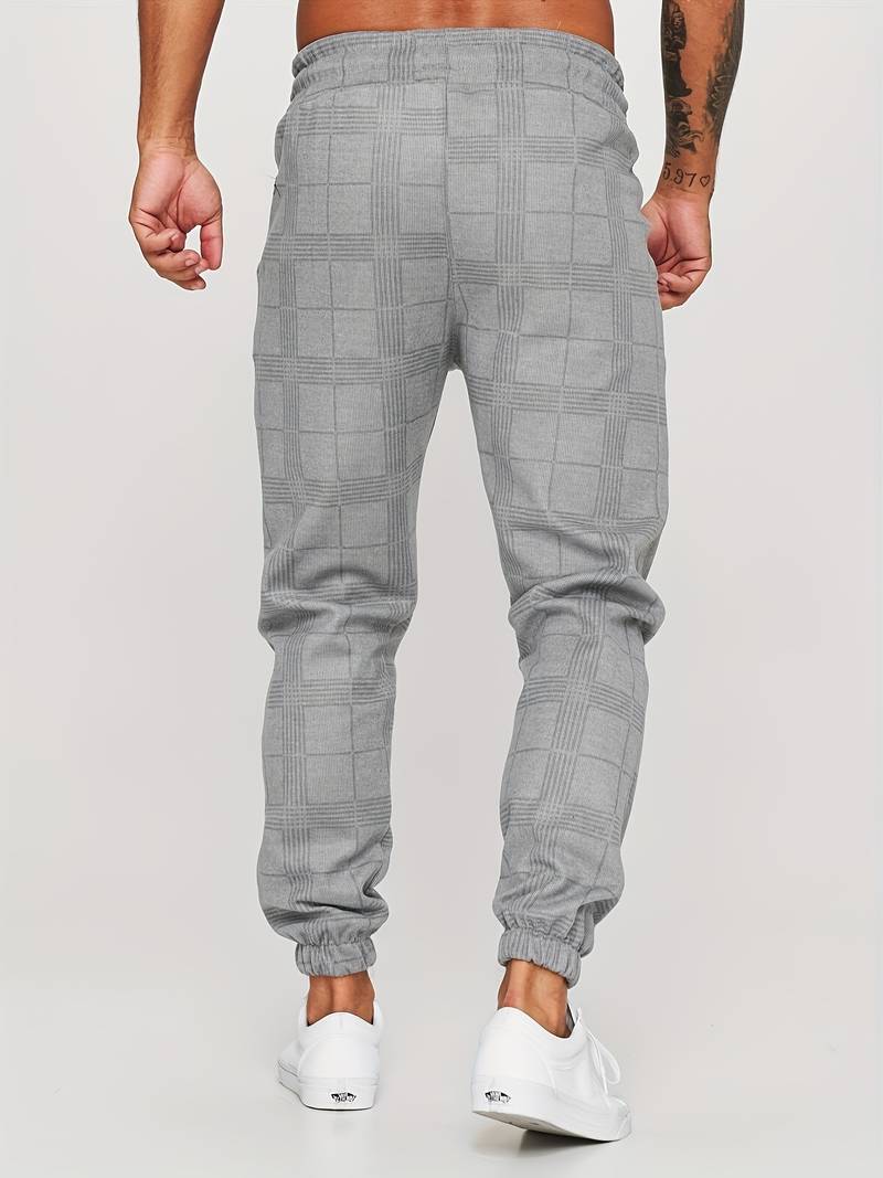 UrbanFit – Krateczkowe Slim Fit Joggers dla Mężczyzn