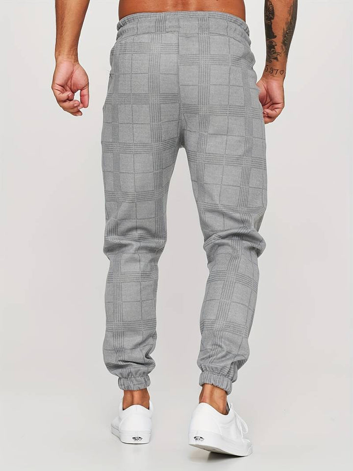 UrbanFit – Krateczkowe Slim Fit Joggers dla Mężczyzn