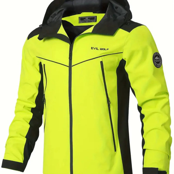 Wodoodporna Kurtka Outdoor z Odblaskowym Designem