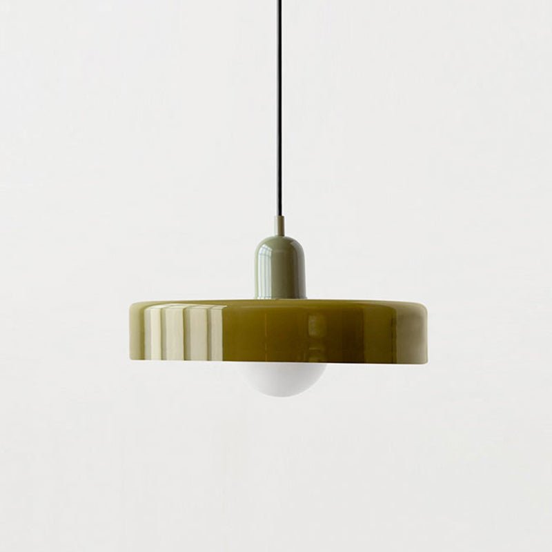 Geometryczna Lampa Sufitowa Bauhaus ze Szkła