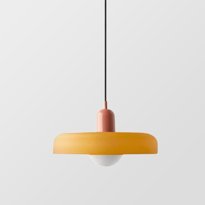 Geometryczna Lampa Sufitowa Bauhaus ze Szkła