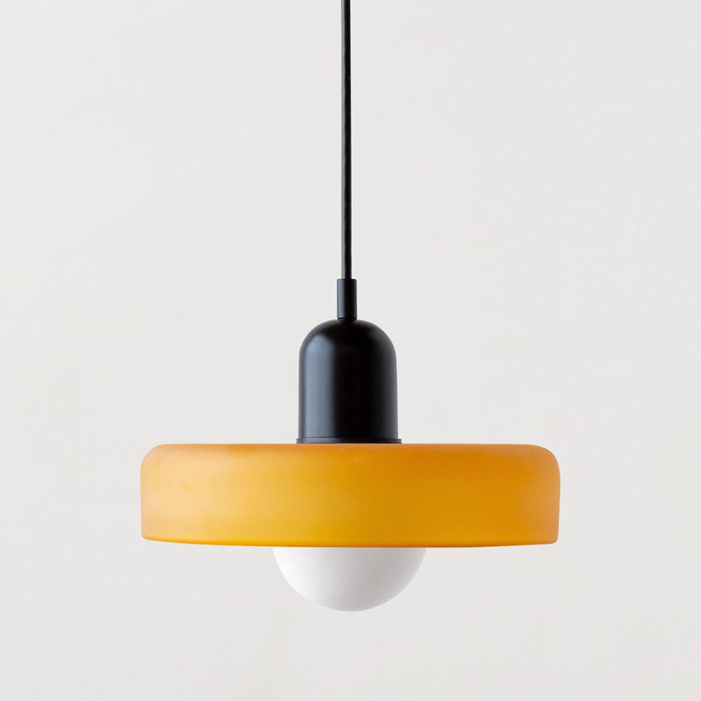 Geometryczna Lampa Sufitowa Bauhaus ze Szkła
