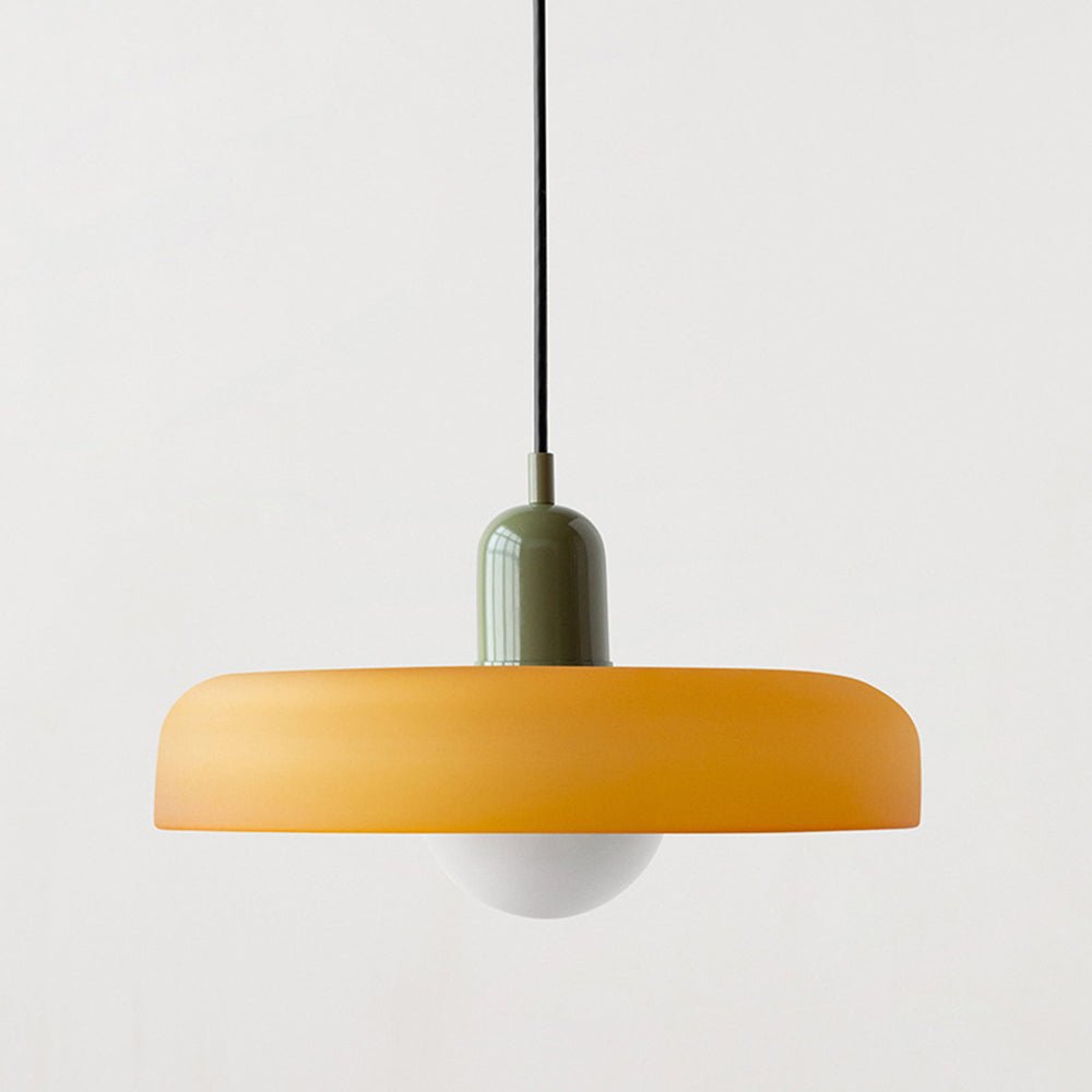Geometryczna Lampa Sufitowa Bauhaus ze Szkła