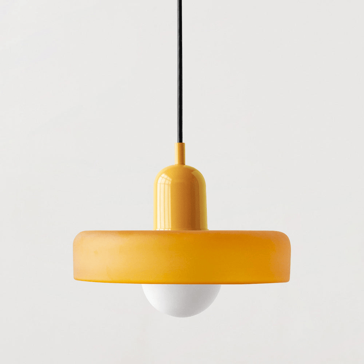 Geometryczna Lampa Sufitowa Bauhaus ze Szkła