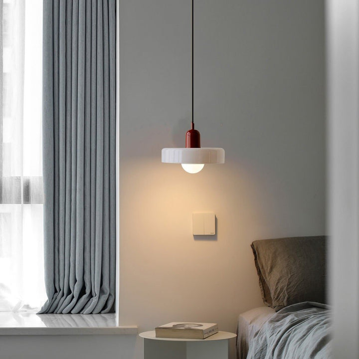 Geometryczna Lampa Sufitowa Bauhaus ze Szkła