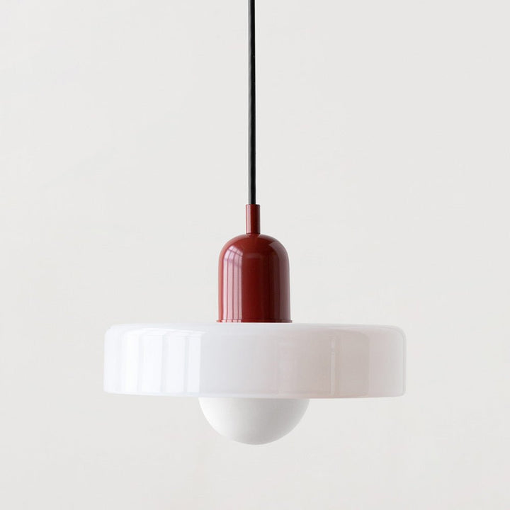 Geometryczna Lampa Sufitowa Bauhaus ze Szkła
