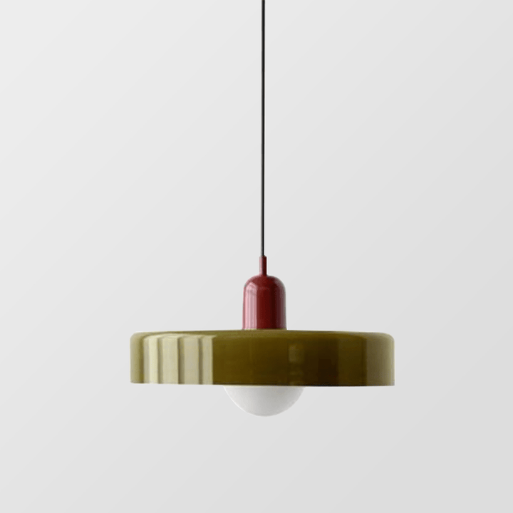 Geometryczna Lampa Sufitowa Bauhaus ze Szkła