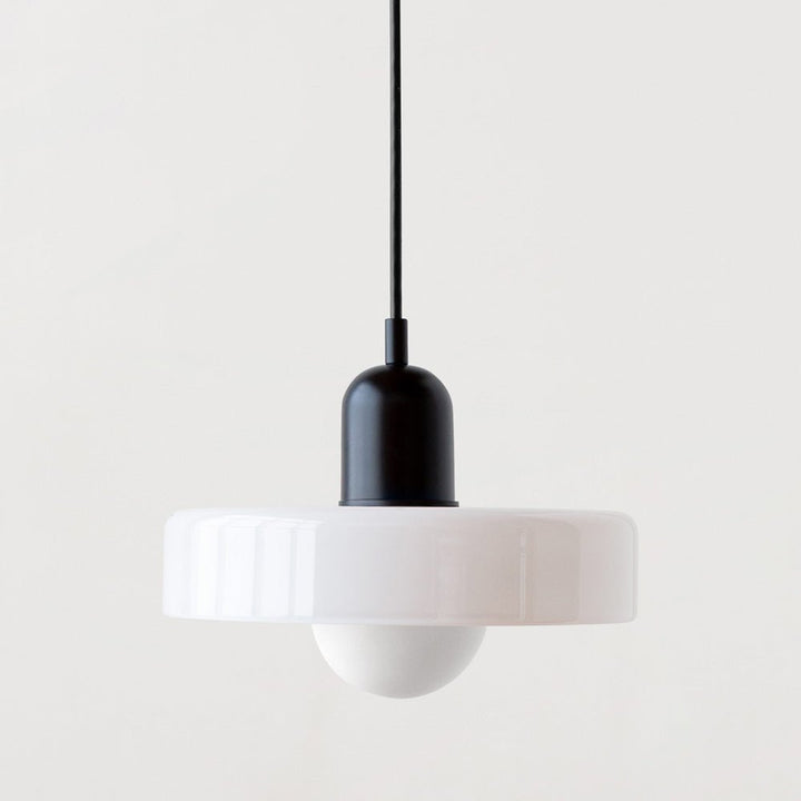 Geometryczna Lampa Sufitowa Bauhaus ze Szkła
