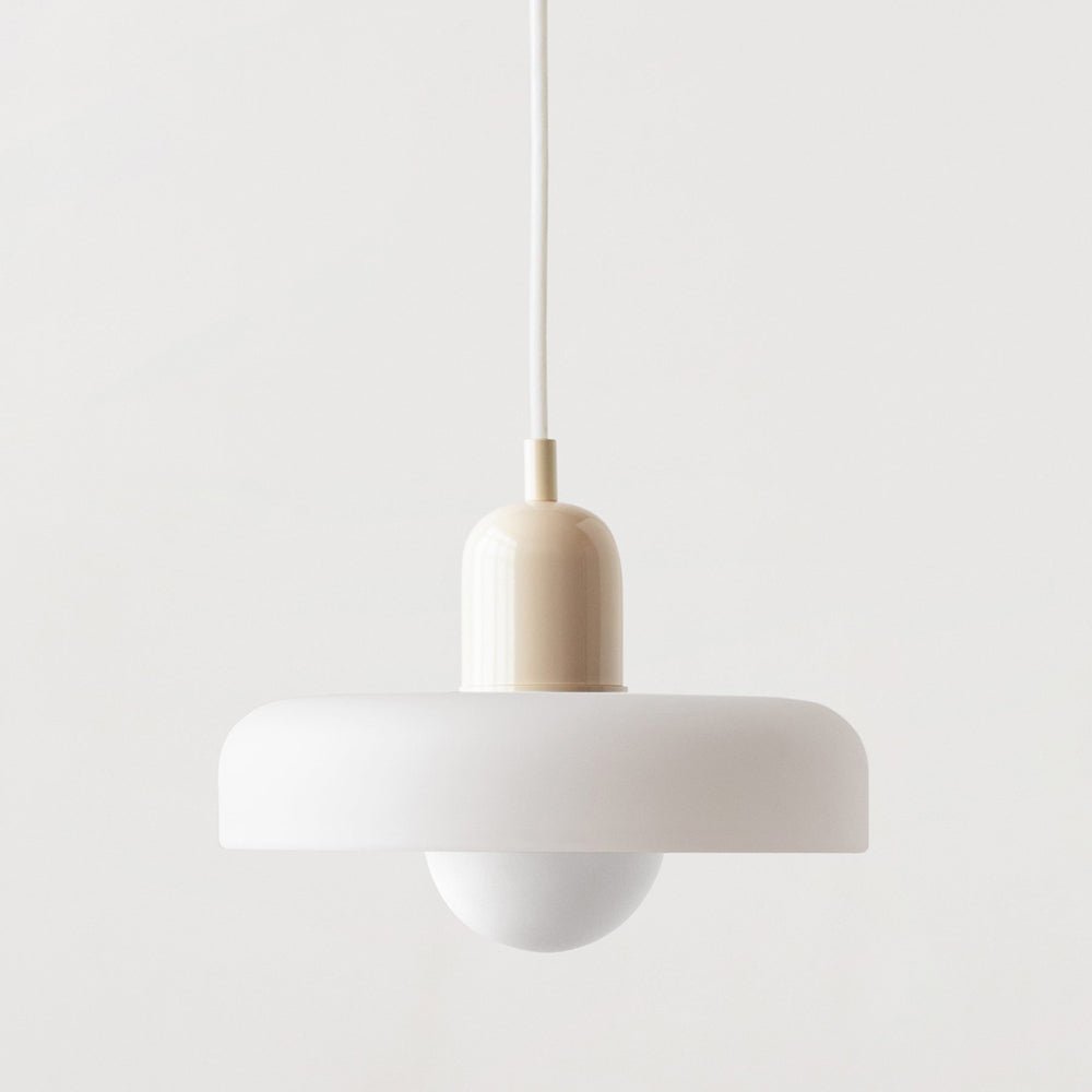 Geometryczna Lampa Sufitowa Bauhaus ze Szkła