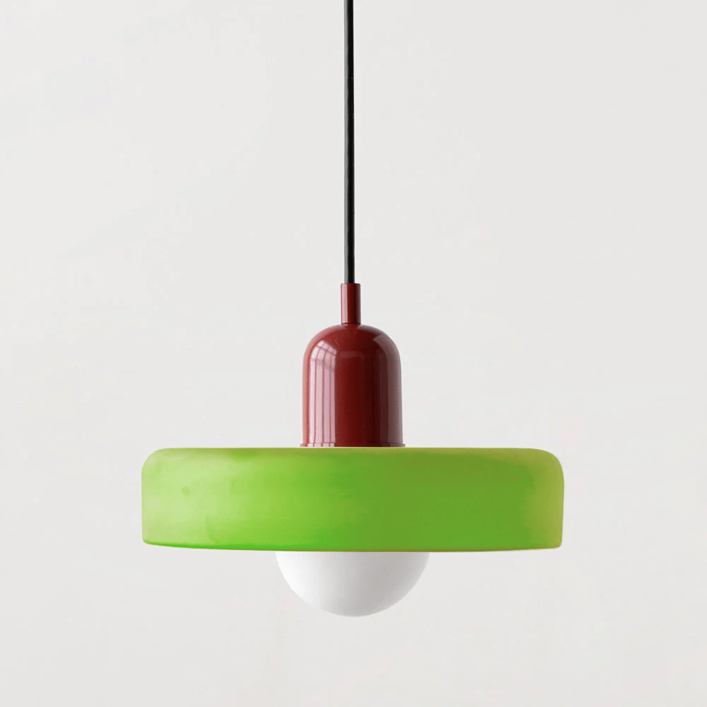 Geometryczna Lampa Sufitowa Bauhaus ze Szkła