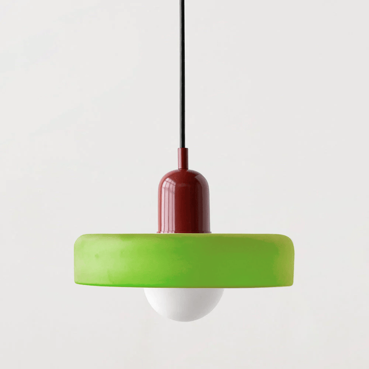 Geometryczna Lampa Sufitowa Bauhaus ze Szkła