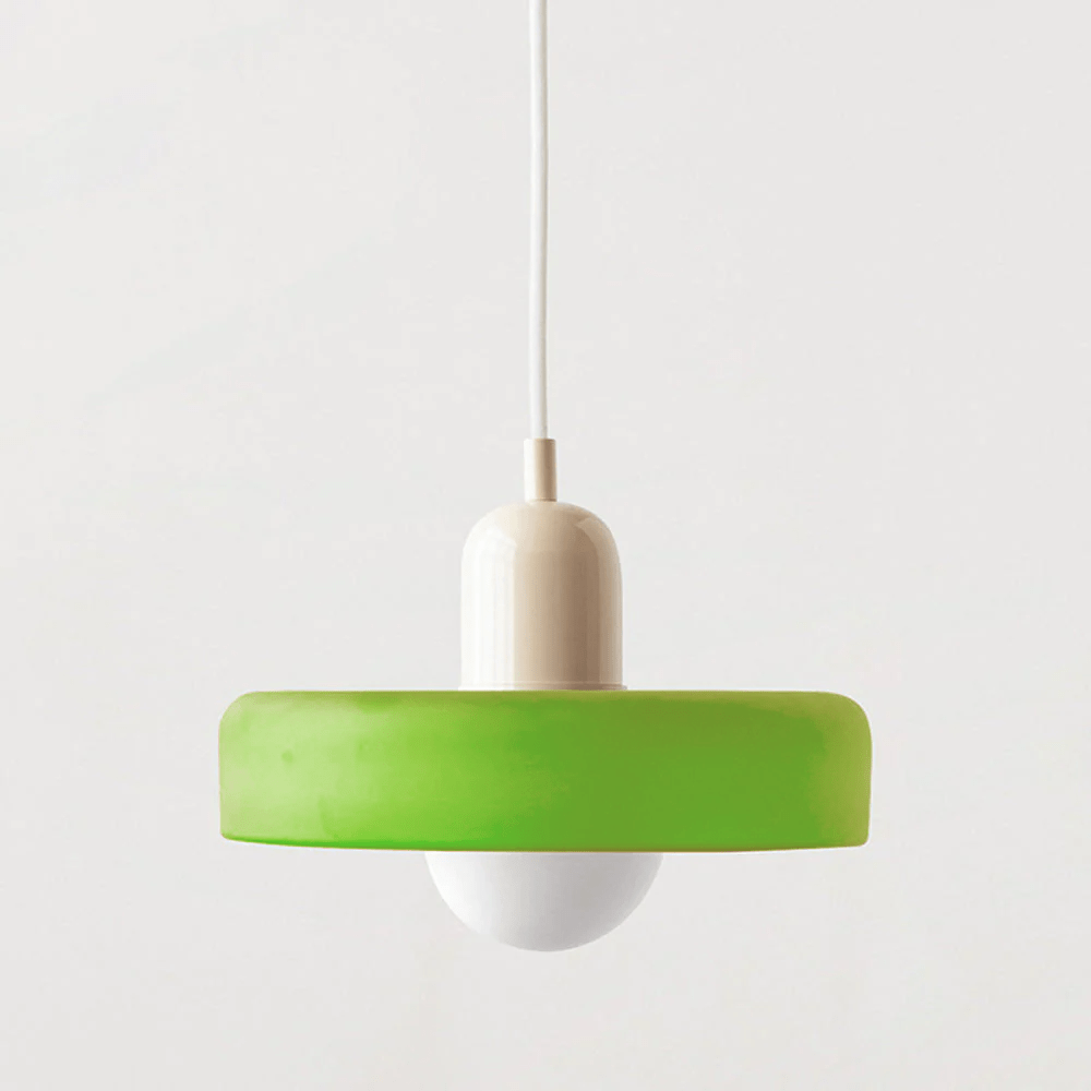 Geometryczna Lampa Sufitowa Bauhaus ze Szkła
