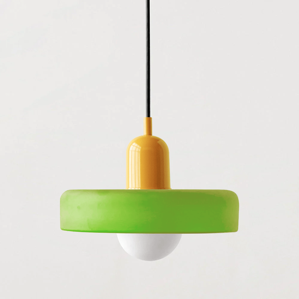 Geometryczna Lampa Sufitowa Bauhaus ze Szkła