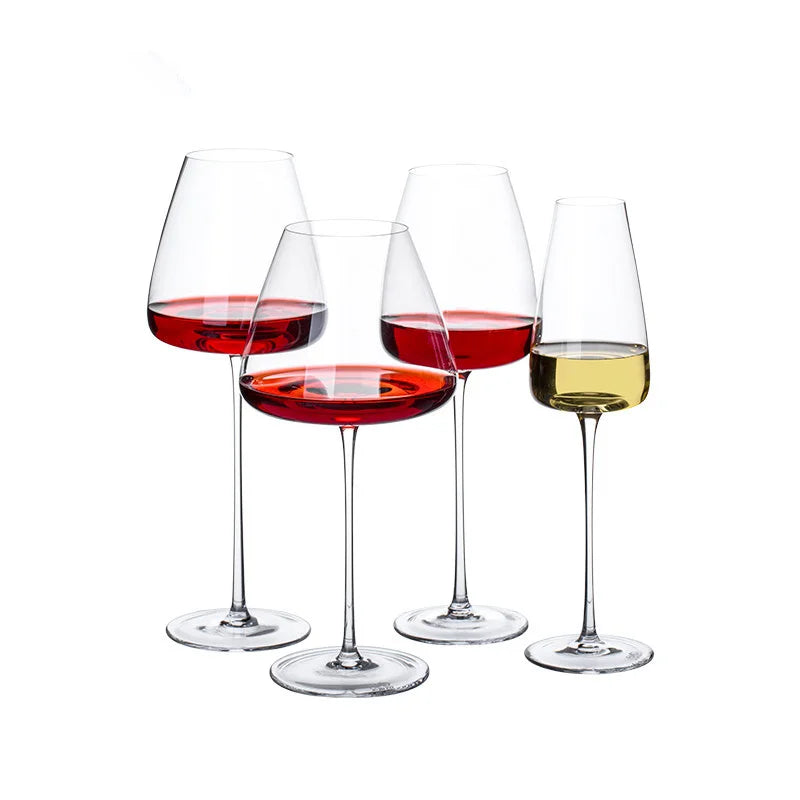 Kieliszki do wina z kryształu | LuxeSip | Elegancja wykonana ręcznie